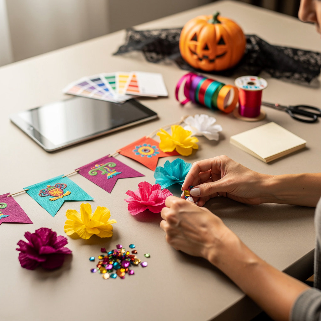 Alexa's Dulces Fiestas event planning team coordinating a festive celebration in Santa Barbara